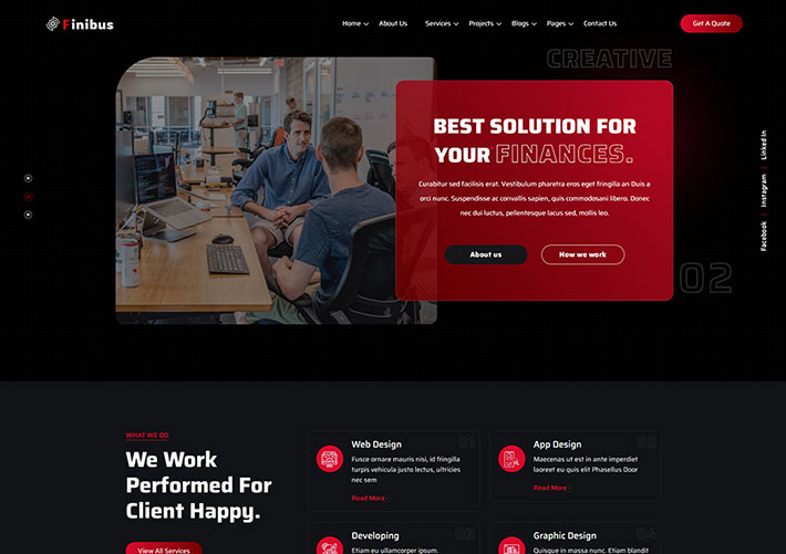 响应式Bootstrap软件代理业务HTML5网页模板