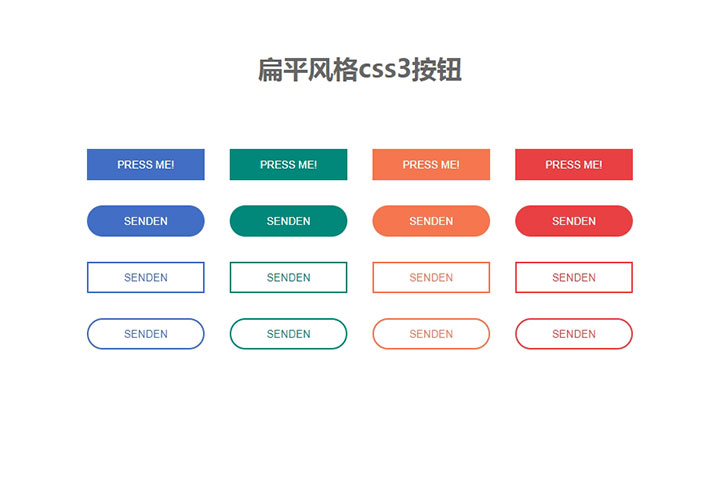水波扩散CSS3动画按钮网页代码素材