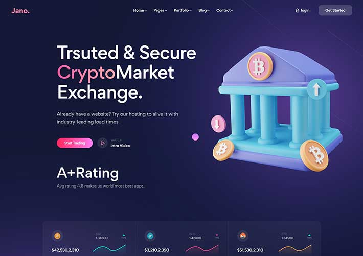 创意多用途公司机构品牌企业官网网页html模板